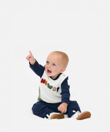 0-36mths | Howdy Boucle Top and Trousers Set