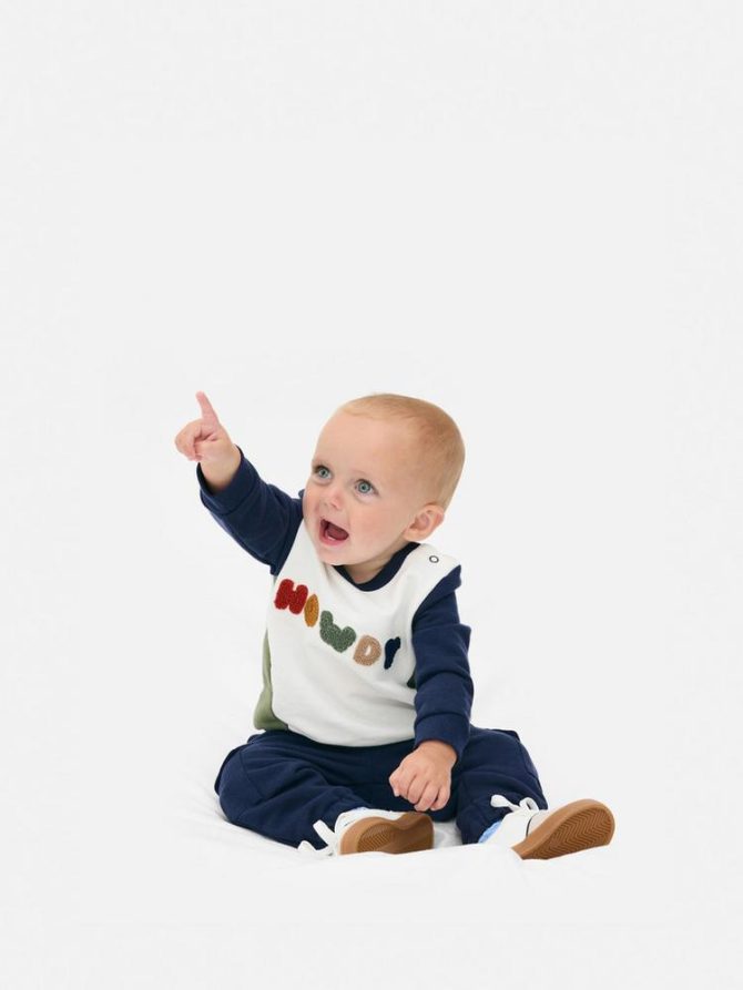 0-36mths | Howdy Boucle Top and Trousers Set